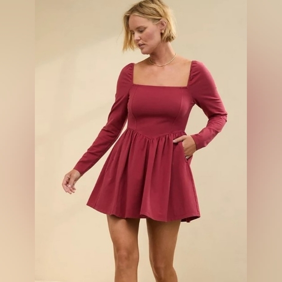 Aerie Fit And Flare Mini Dress - Picture 1 of 2